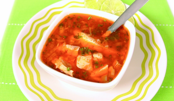 Руска рибена супа с домати