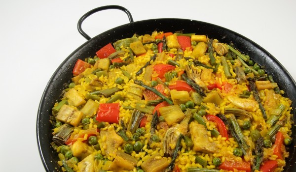 Ориз със зеленчуци и бекон