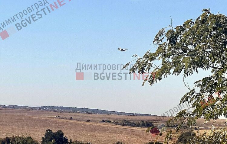 Ниско прелитащи самолети в района на Димитровград