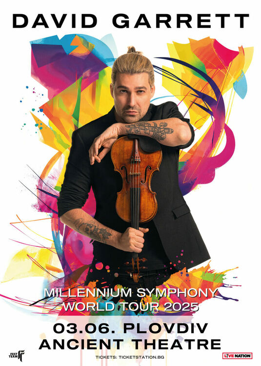 David Garrett се завръща в България с грандиозно шоу