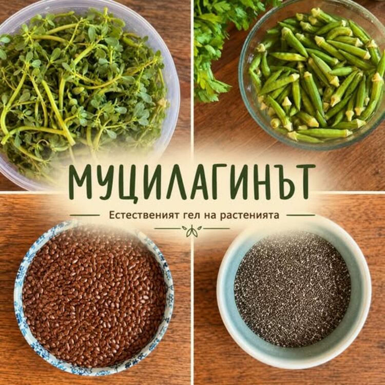 Муцилагинът - малко познат, но забележителен