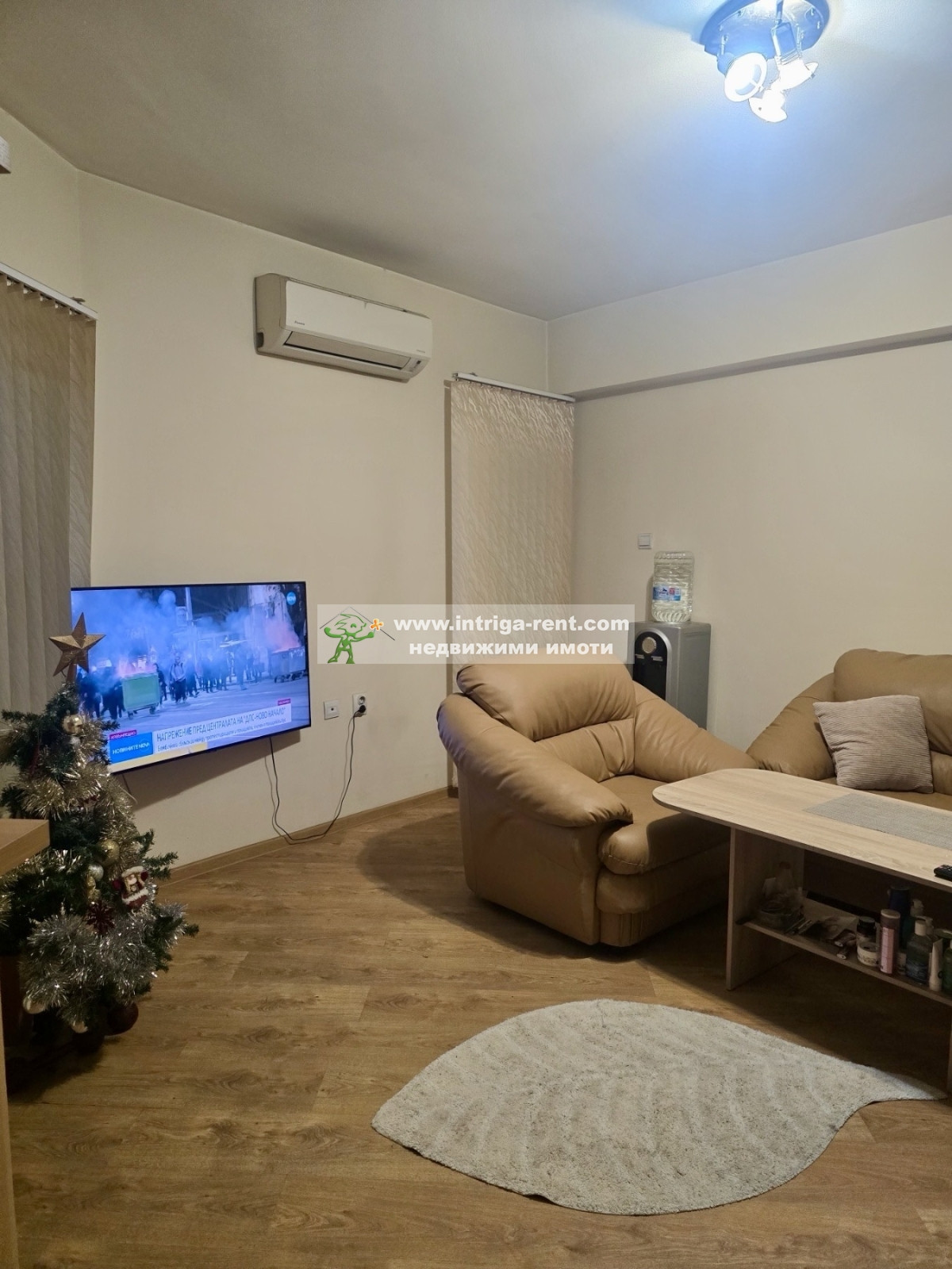 №4038 Двустаен апартамент под наем в центъра на град Хасково. От 03.01.2026г.