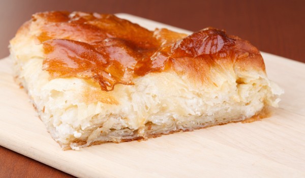 Баница хармоника с прясно мляко