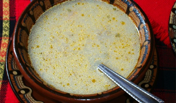 Пилешка супа с ориз и целина
